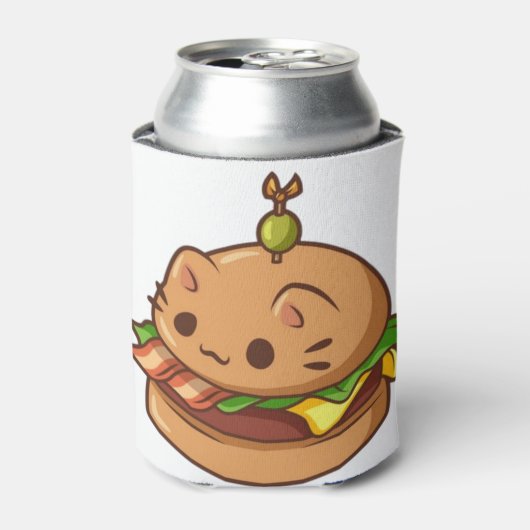 Cat Burger 2 Blikjeskoeler (Blikje Voorkant)