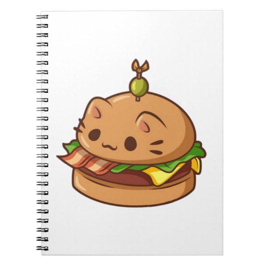 Cat Burger 2 Notitieboek (Voorkant)