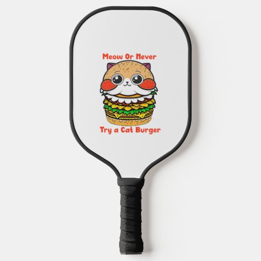 Cat Burger Pickleball Paddle (Voorkant)