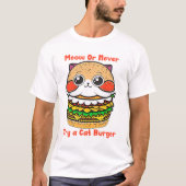 Cat Burger T-shirt (Voorkant)