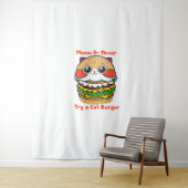 Cat Burger Wandkleed (In situ)