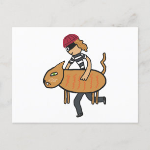 Cat Burglar Briefkaart