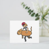 Cat Burglar Briefkaart (Staand voorkant)