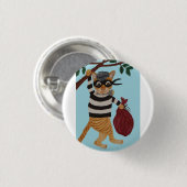 Cat Burglar Ronde Button 3,2 Cm (Voorkant /achterkant)