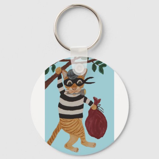 Cat Burglar Sleutelhanger (Voorkant)