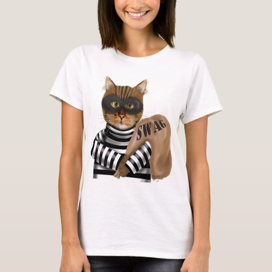 Cat Burglar T-shirt (Voorkant)