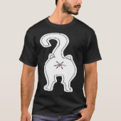 Cat Butt  Animal T-shirt (Voorkant)