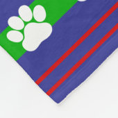 Cat Butt Christmas Groen Fleece Deken (Hoek)