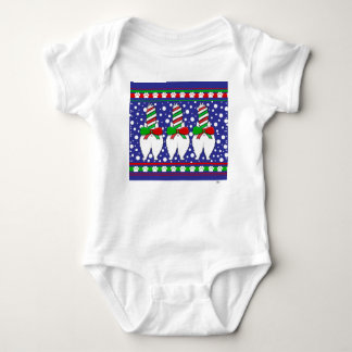 Cat Butt Christmas Groen Romper
