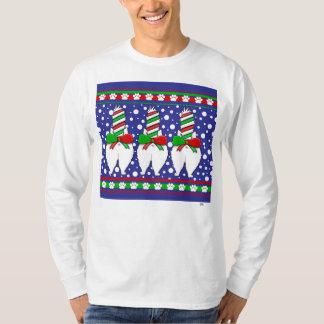 Cat Butt Christmas Groen T-shirt