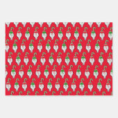 Cat Butt Christmas Inpakpapier Vel (Voorkant 3)