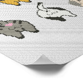 Cat Butt Funny Poster (Hoek)