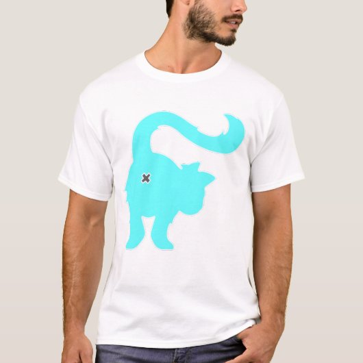 CAT BUTT ..png T-shirt (Voorkant)
