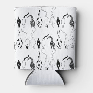 Cat Butts Pattern Blikjeskoeler