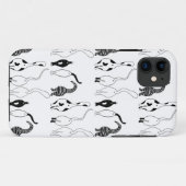 Cat Butts Pattern Case-Mate iPhone Case (Achterkant (horizontaal))