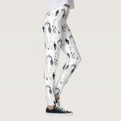 Cat Butts Pattern Leggings (Rechts)