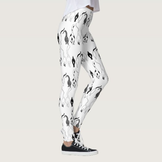 Cat Butts Pattern Leggings (Rechts)
