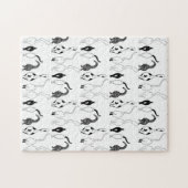 Cat Butts Pattern Legpuzzel (Horizontaal)