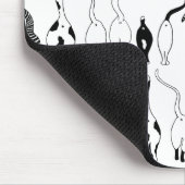 Cat Butts Pattern Muismat (Hoek)