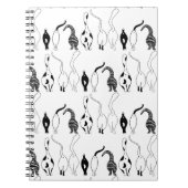 Cat Butts Pattern Notitieboek (Voorkant)