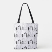 Cat Butts Pattern Tote Bag (Achterkant)