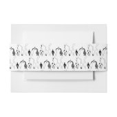 Cat Butts Pattern Uitnodigingen Wikkel (Voorkant Voorbeeld)