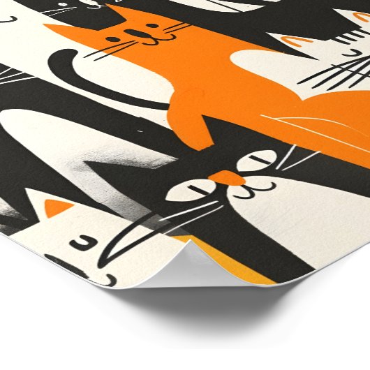 Cat 😺 Caboodle 💕 Poster (Hoek)