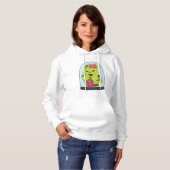 Cat Cactus Hoodie (Voorkant volledig)