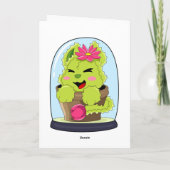 Cat Cactus Kaart (Achterkant)