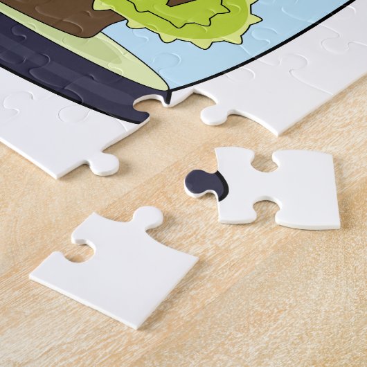 Cat Cactus Legpuzzel (Zijkant)