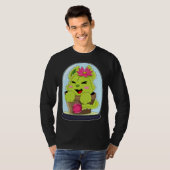 Cat Cactus T-shirt (Voorkant volledig)