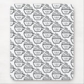 Cat Cafe patroon Muismat (Voorkant)