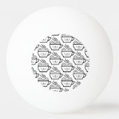 Cat Cafe patroon Pingpongbal (Voorkant)