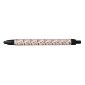 Cat Cafe patroon Zwarte Inkt Pen (Voorkant)