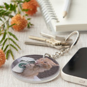 Cat Cafe Sleutelhanger (Voorkant Rechts)