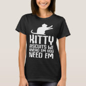 Cat Cake  Baking Cat  Cat sweets T-shirt (Voorkant)