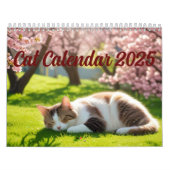 Cat Calendar 2025 Kalender (Hoes)