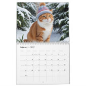 Cat Calendar 2025 Kalender (Feb 2027)
