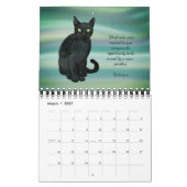 cat calendar 2026 kalender (Mar 2027)