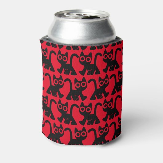 Cat can Cartoon Cat/Bottle Cooler (Blikje Achterkant)