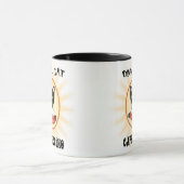 Cat Cappuccino Coffee Cup Mok (Midden)