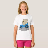Cat Car T-shirt (Voorkant volledig)