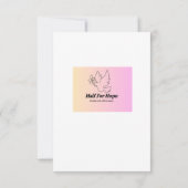 Cat card bedankkaart (Achterkant)