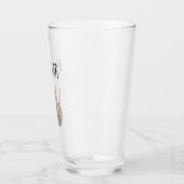 Cat Cartoon Tekening Tabby Katten Elegant Script Glas (Links)