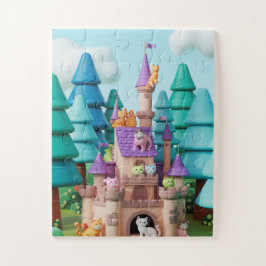 Cat Castle Kinder puzzel