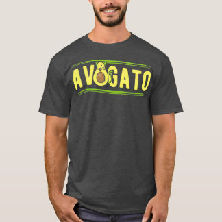 Cat Cat Avocado Lover Avogato Birthday Gift T-shirt