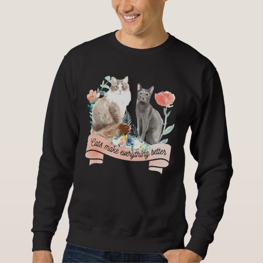 Cat Cat Cat Cat Cat T-shirt Cat (Voorkant)