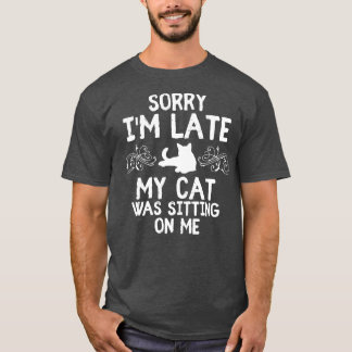 Cat Cat Cat Cat Unpunctual Cat Lover T-shirt