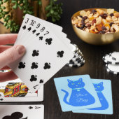 Cat Cat Cat Custom Gender onthulling Pokerkaarten (Insitu)