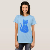 Cat Cat Cat Custom Gender onthulling T-shirt (Voorkant volledig)